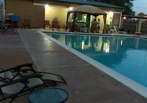 Our pool is amazing all hours of the day.